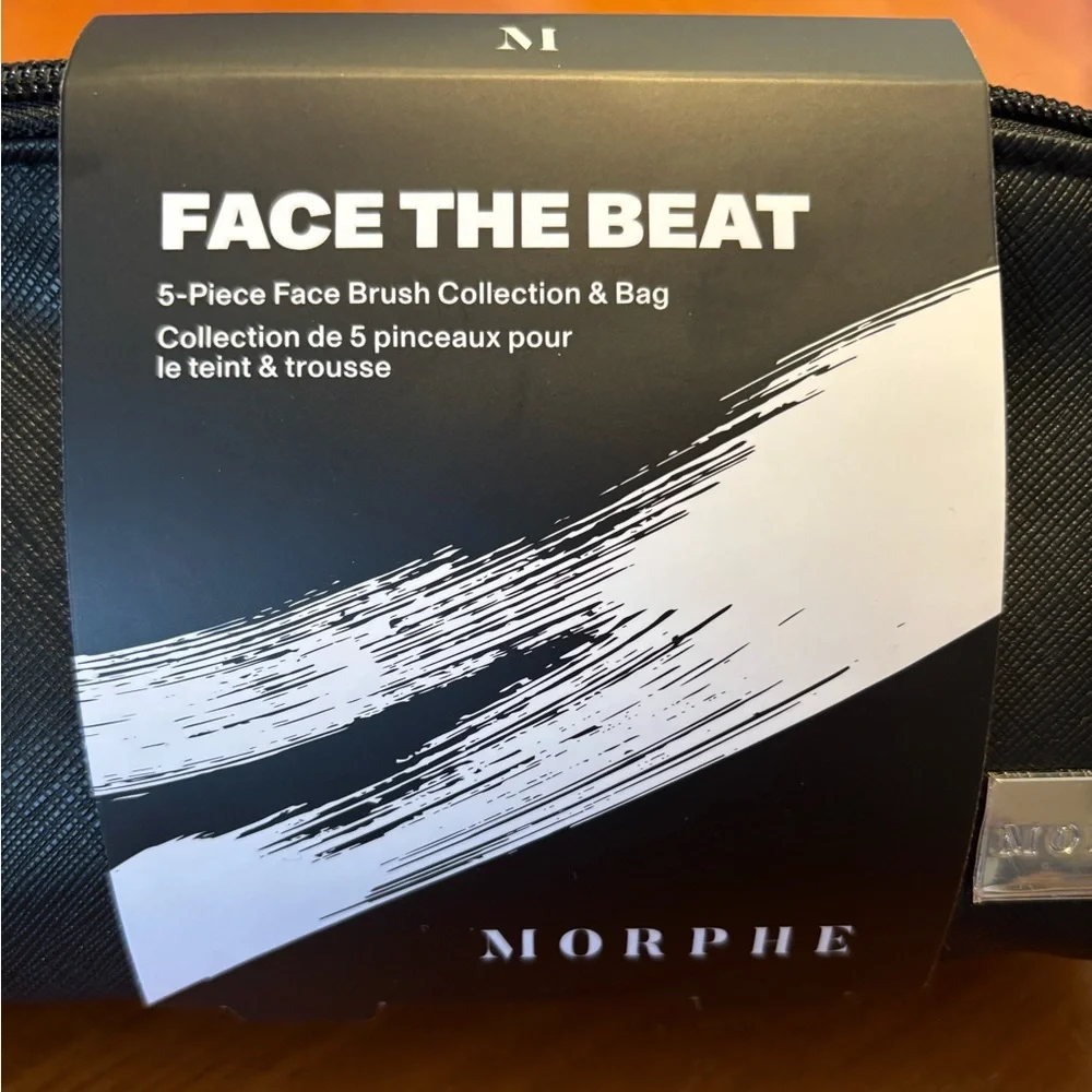 Morphe 5-Piece Face Brush Collection + Bag